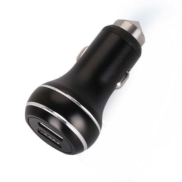 Safety hammer Dual USB Ports Car Charger 